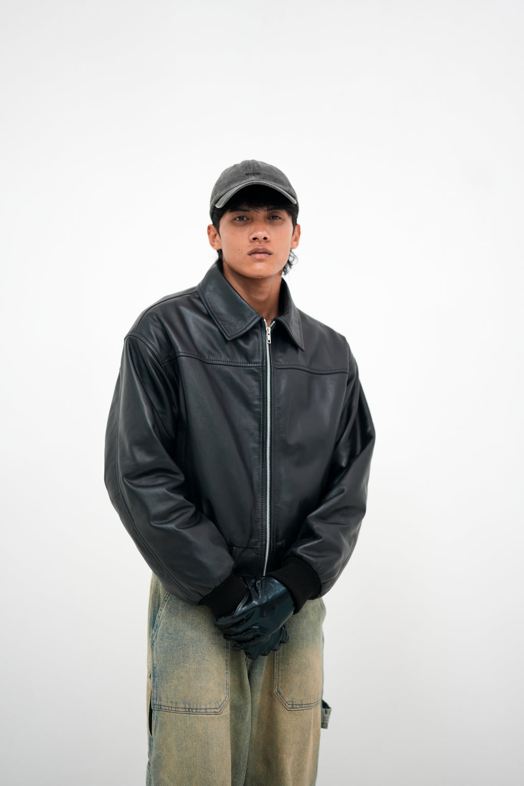 Carbon Black Jacket(Sheepskin)