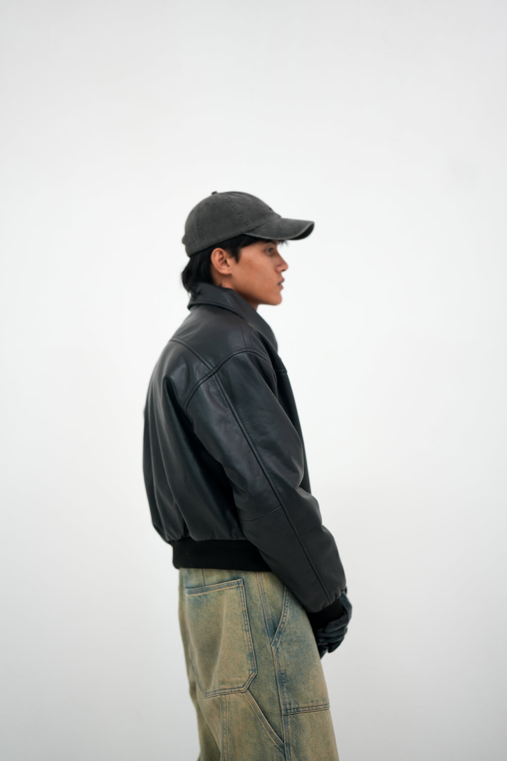 Carbon Black Jacket(Sheepskin)