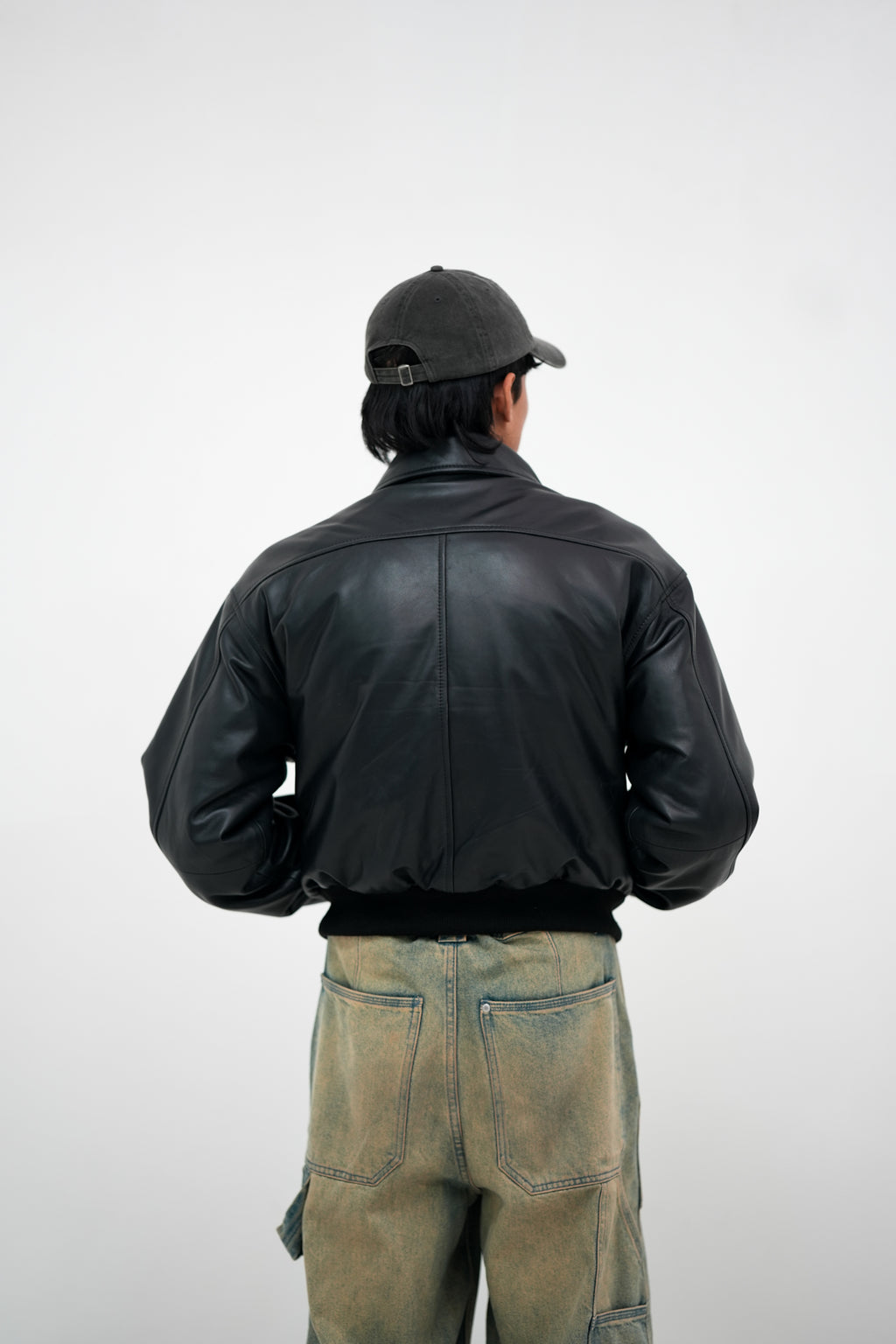 Carbon Black Jacket(Sheepskin)