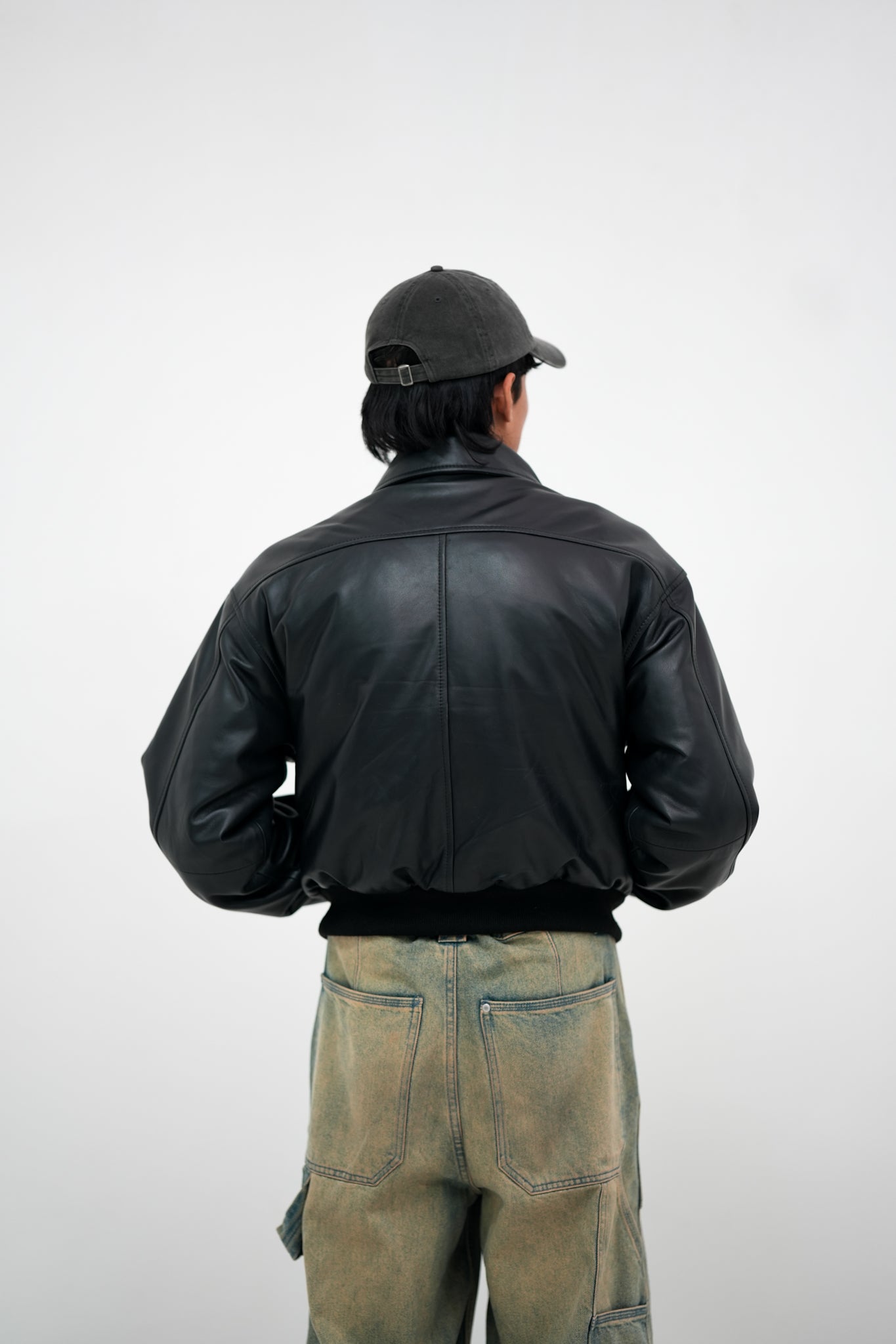 Carbon Black Jacket(Sheepskin)