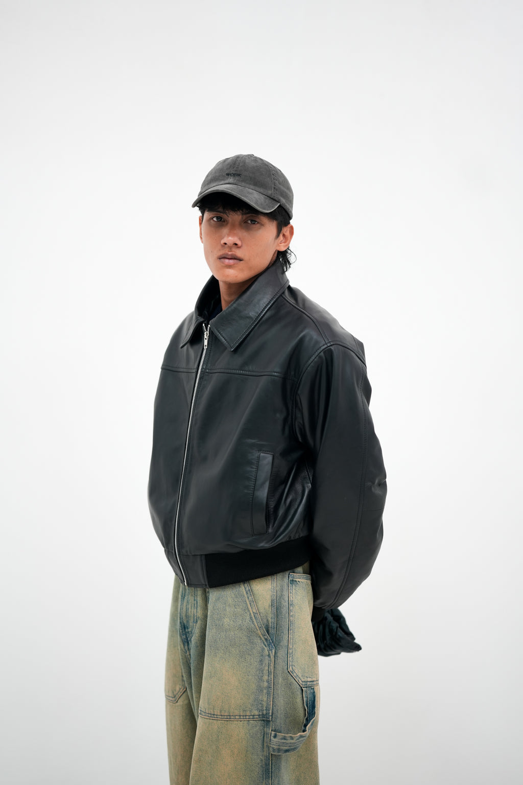 Carbon Black Jacket(Sheepskin)