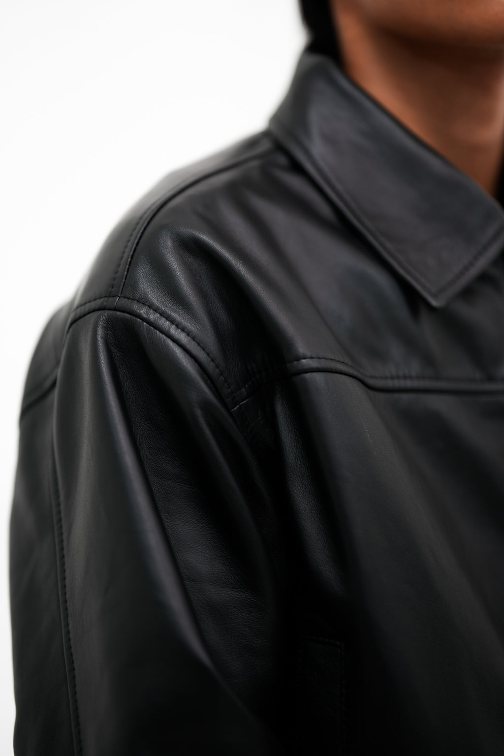 Carbon Black Jacket(Sheepskin)