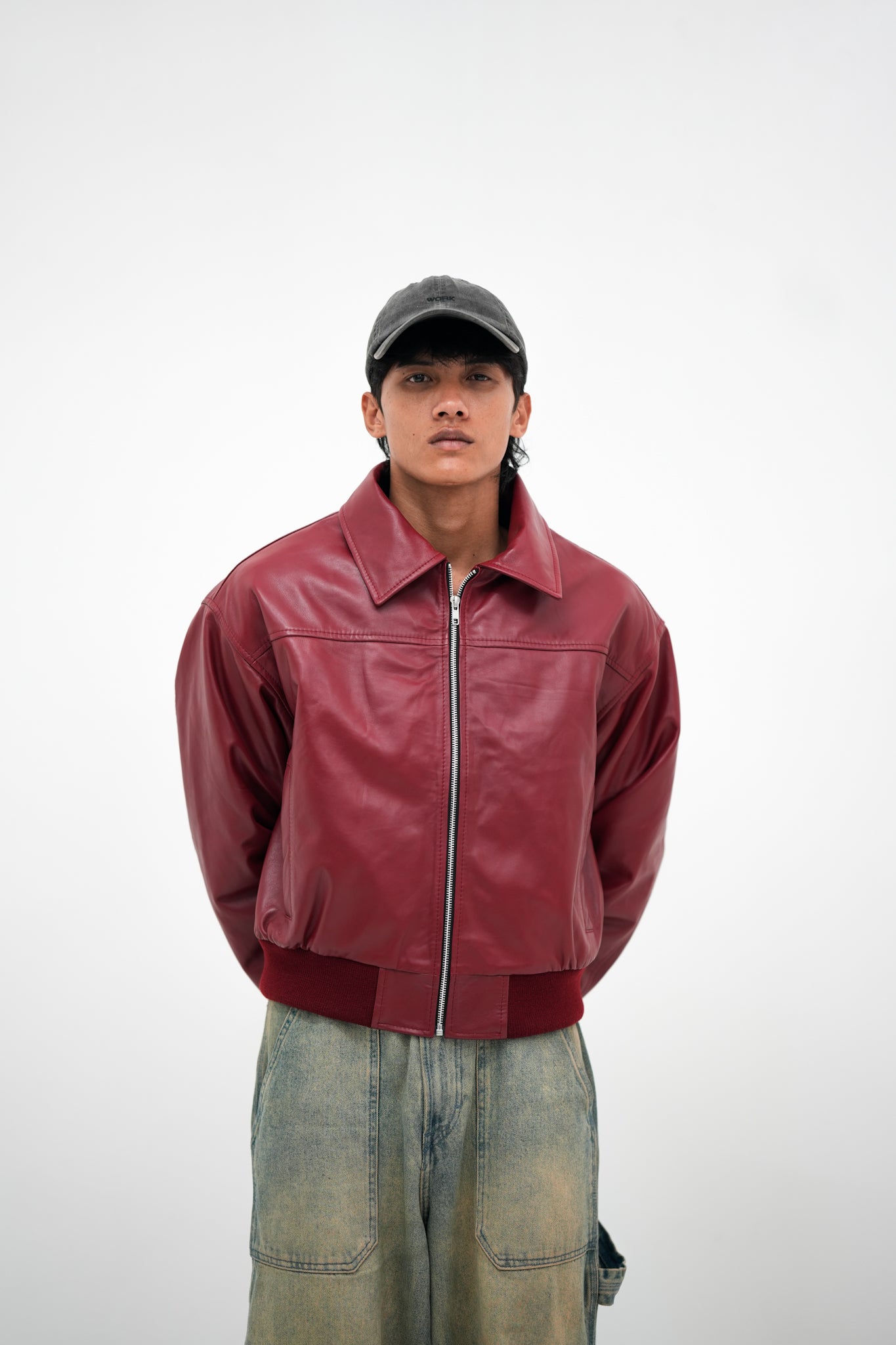 Cherry FL1 Leather Jacket