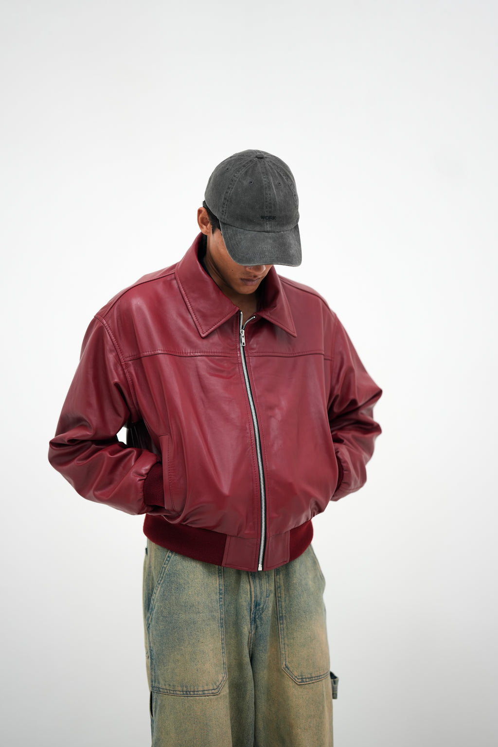 Cherry FL1 Leather Jacket