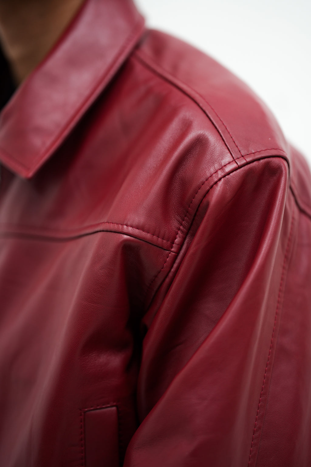 Cherry FL1 Leather Jacket