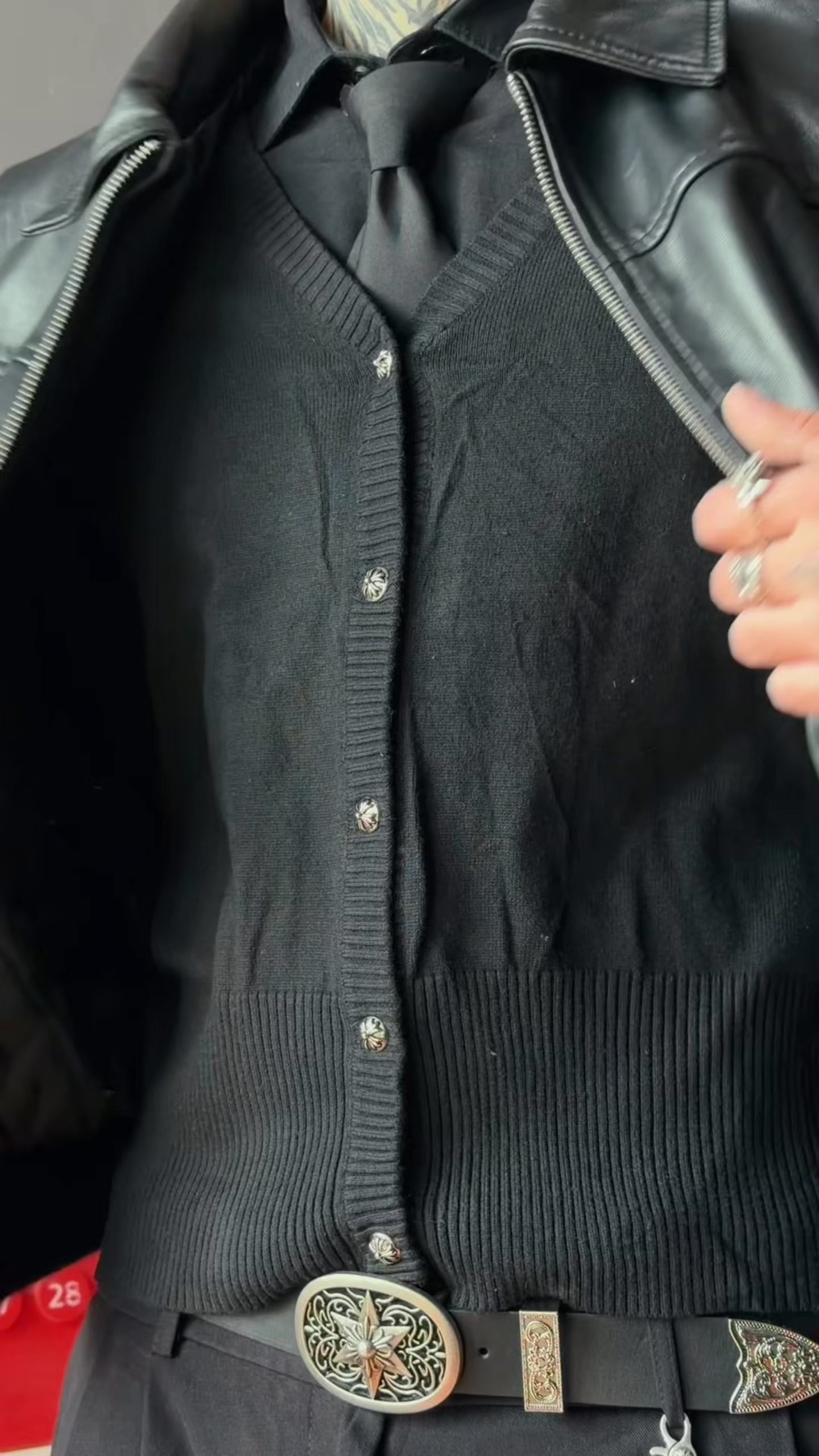 Carbon Black Jacket(Sheepskin)